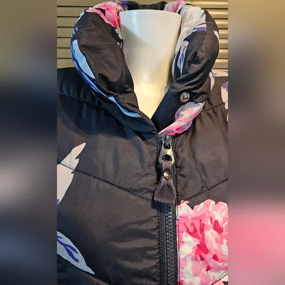 VGC Joules Merriton gilet RRP £55, fits UK size 8-10, quilted floral body warmer - Picture 8 of 16
